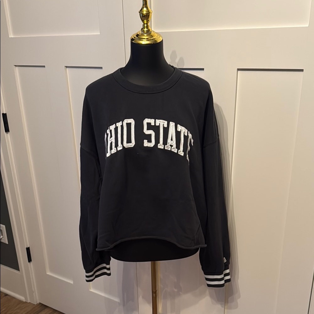 Ohio State Women's Black Sweater